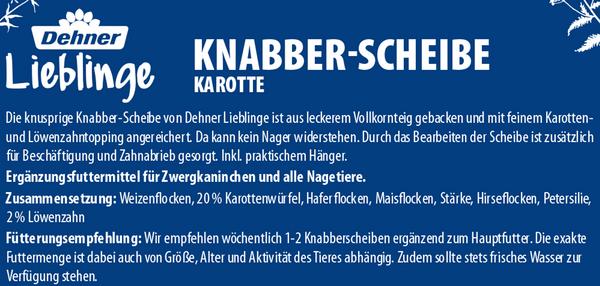 Dehner Lieblinge Nagersnack Knabber-Scheibe,