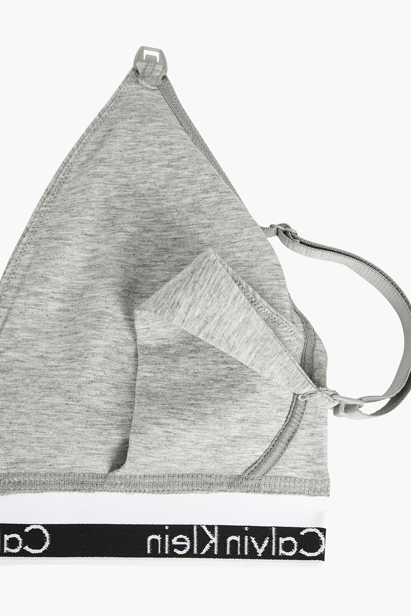 Top de maternidade Calvin Klein em algodão com cós elástico