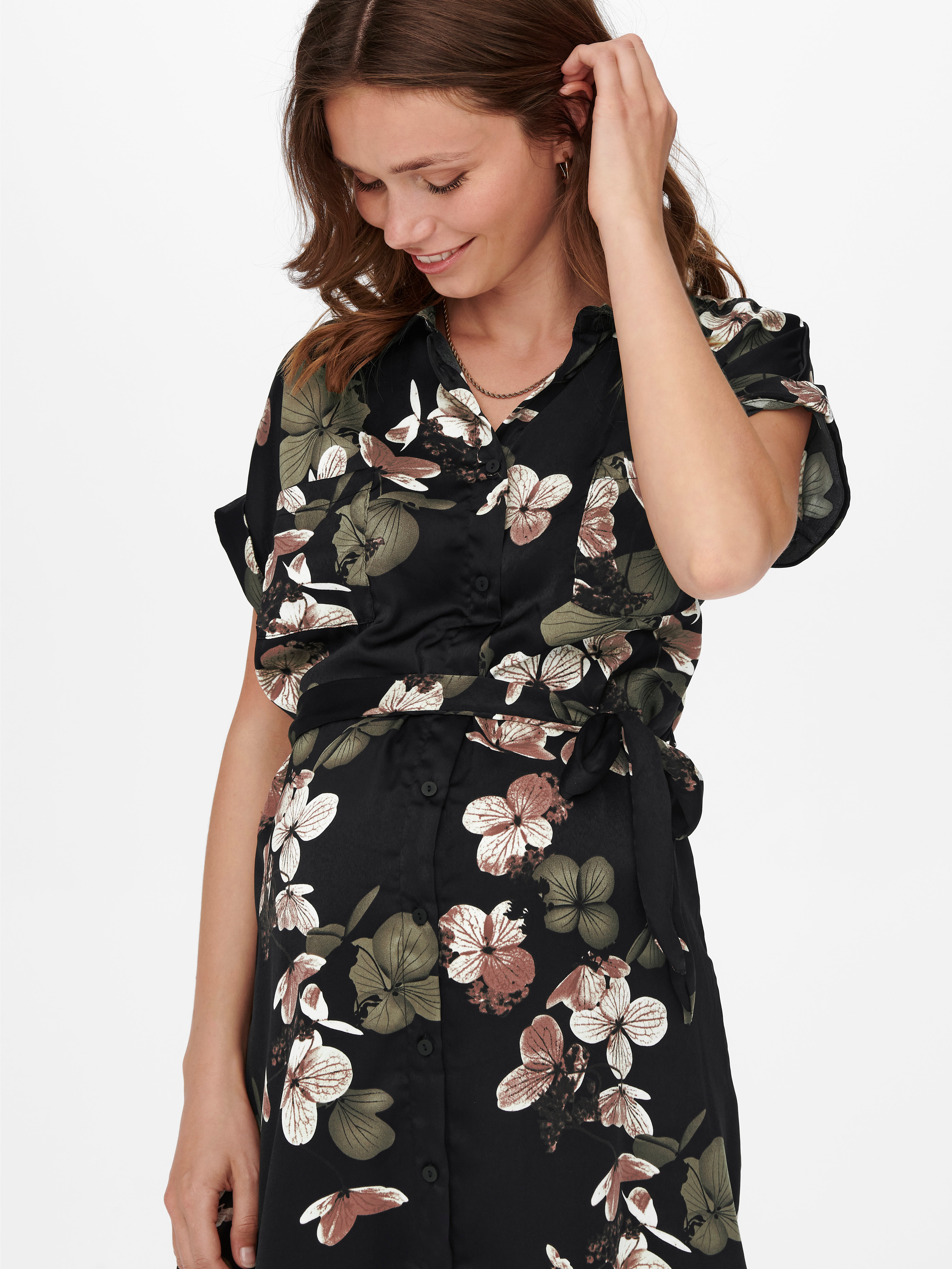 OLMORIENT Kleid Black
