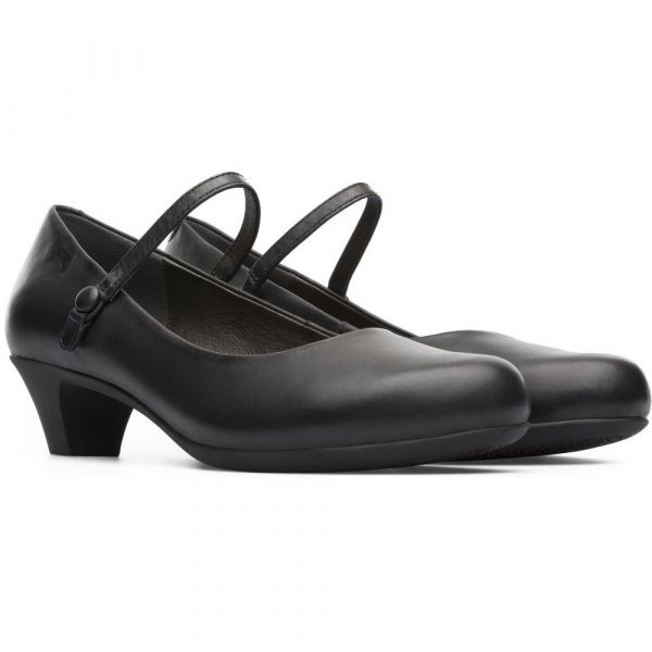 Camper Sapatos De Salto Helena Black 38