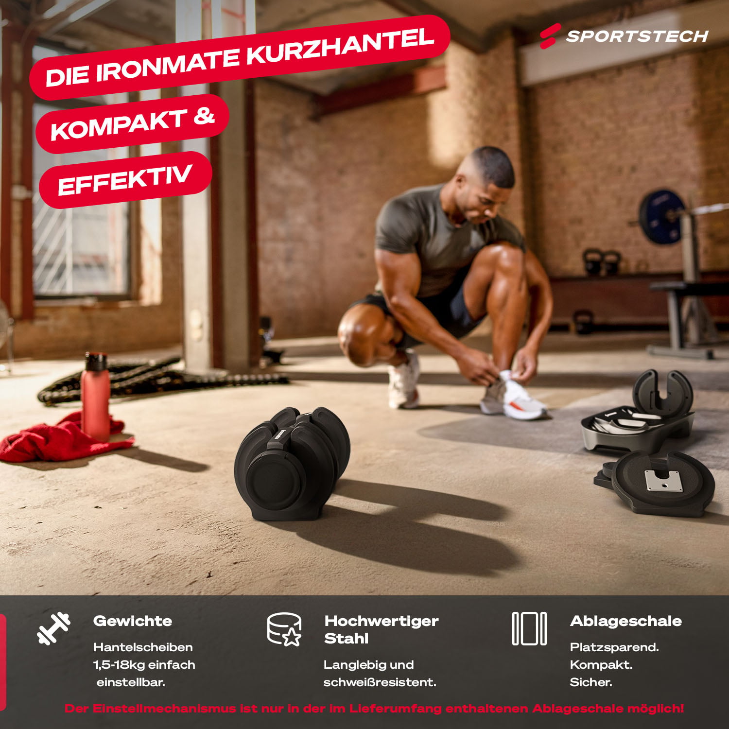 Ironmate 18 KG Hantel