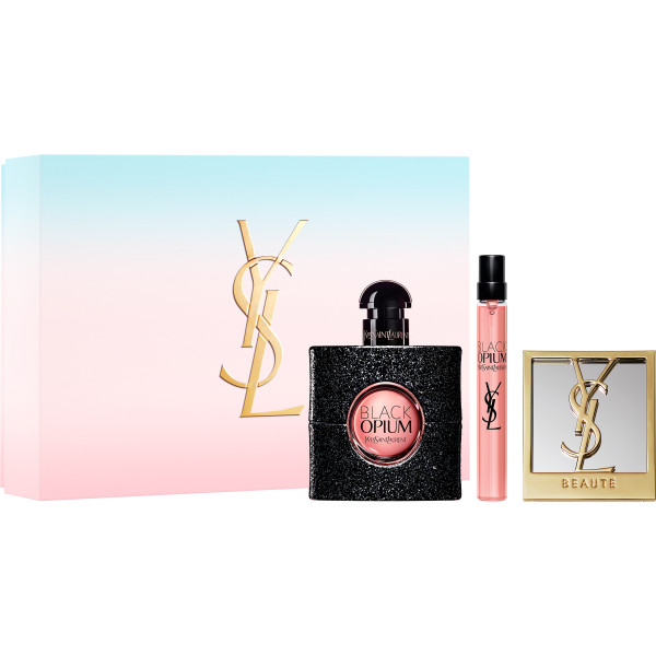 Yves Saint Laurent Black Opium Eau De Parfum 50ml Set   10ml   Mirror 1 Stk