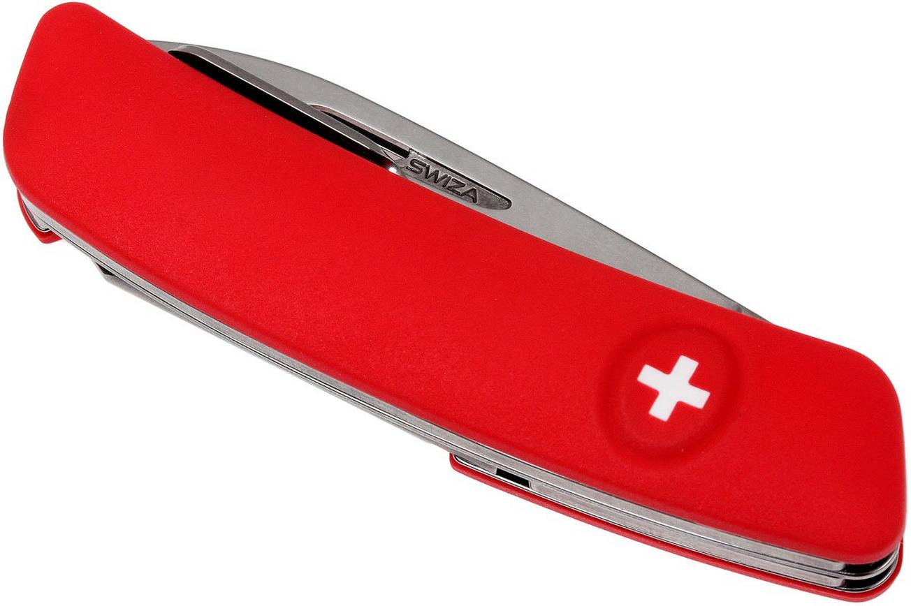 Swiza D04 Zwitsers zakmes, rood