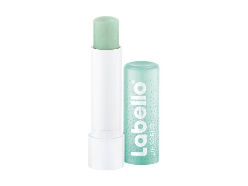 LABELLO Caring Lip Scrub Aloe Vera 4.8 g Lippenpomade mit Scrub-Partikeln für sanft weiche Lippen