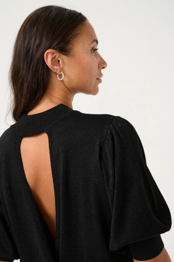 Kaffe KAregina Turtleneck Pullover Black