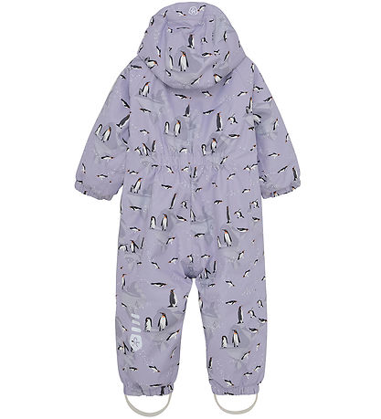 Color Kids Schneeanzug - Langweilige Lavender m. Pinguine