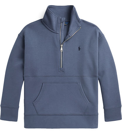 Polo Ralph Lauren Bluse m. Reißverschluss - Navy