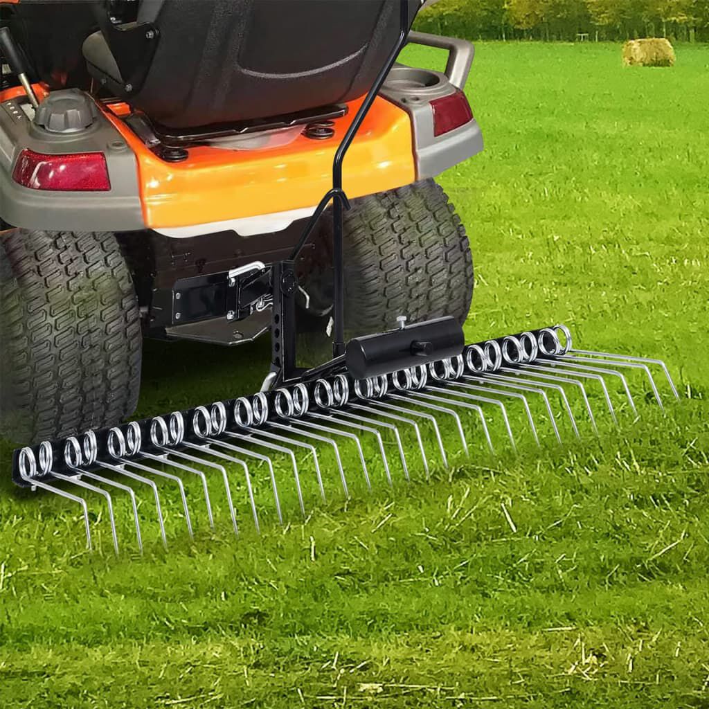 vidaXL Zitmaaier/Verticuteermachine, 109 cm