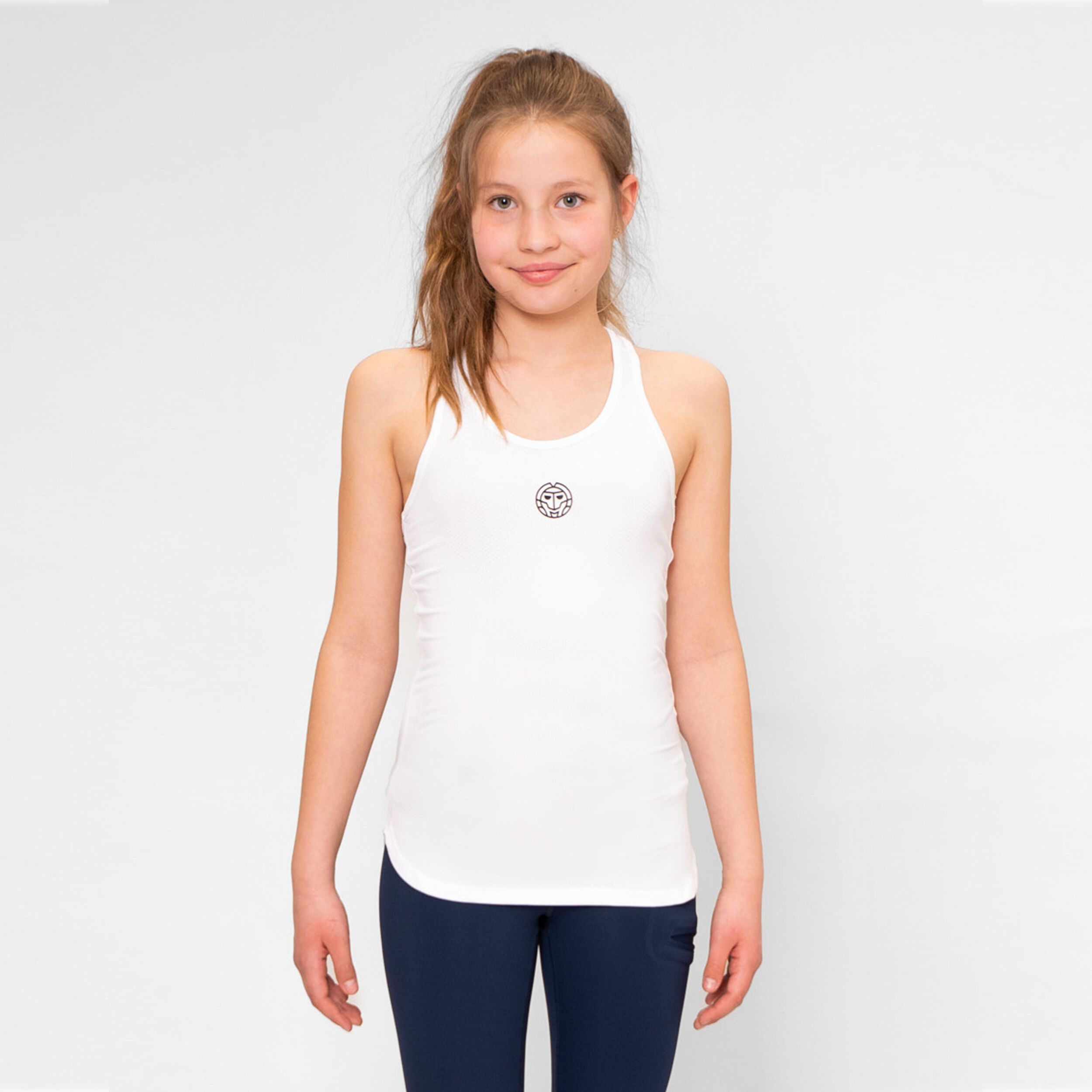 BIDI BADU Crew Débardeur Tank Top Filles - Blanc