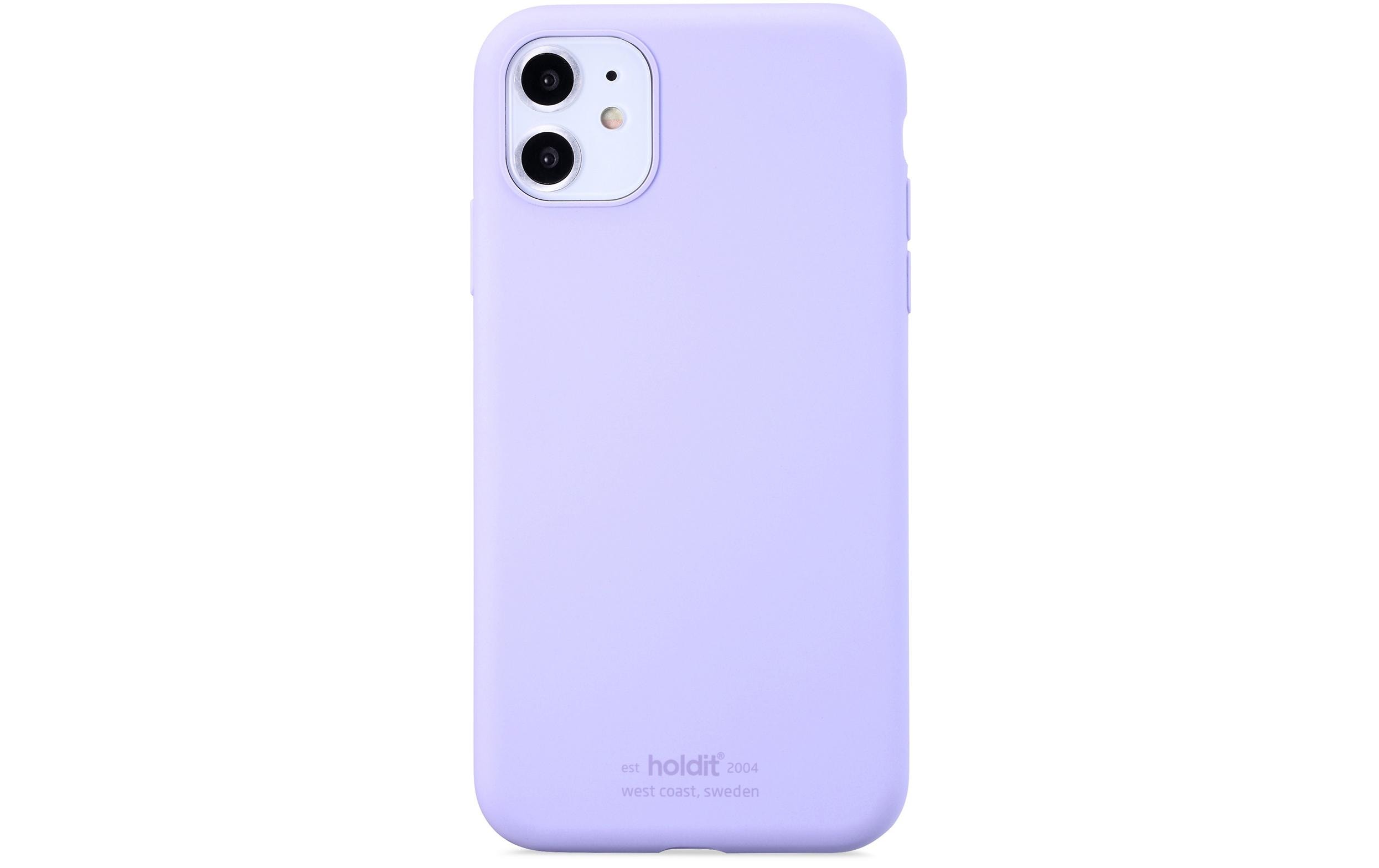 Back Cover Silicone iPhone 11 LavenderModerne Handyhülle aus ultradünnem und griffigem Silikon