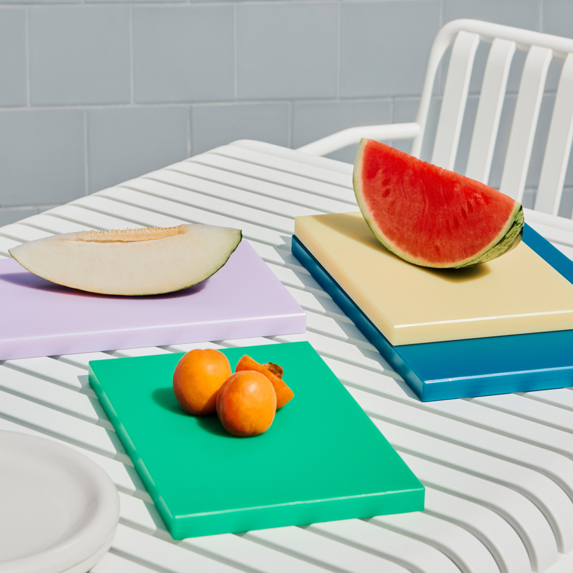 Snijplank Slice Chopping Board groot donkerblauw