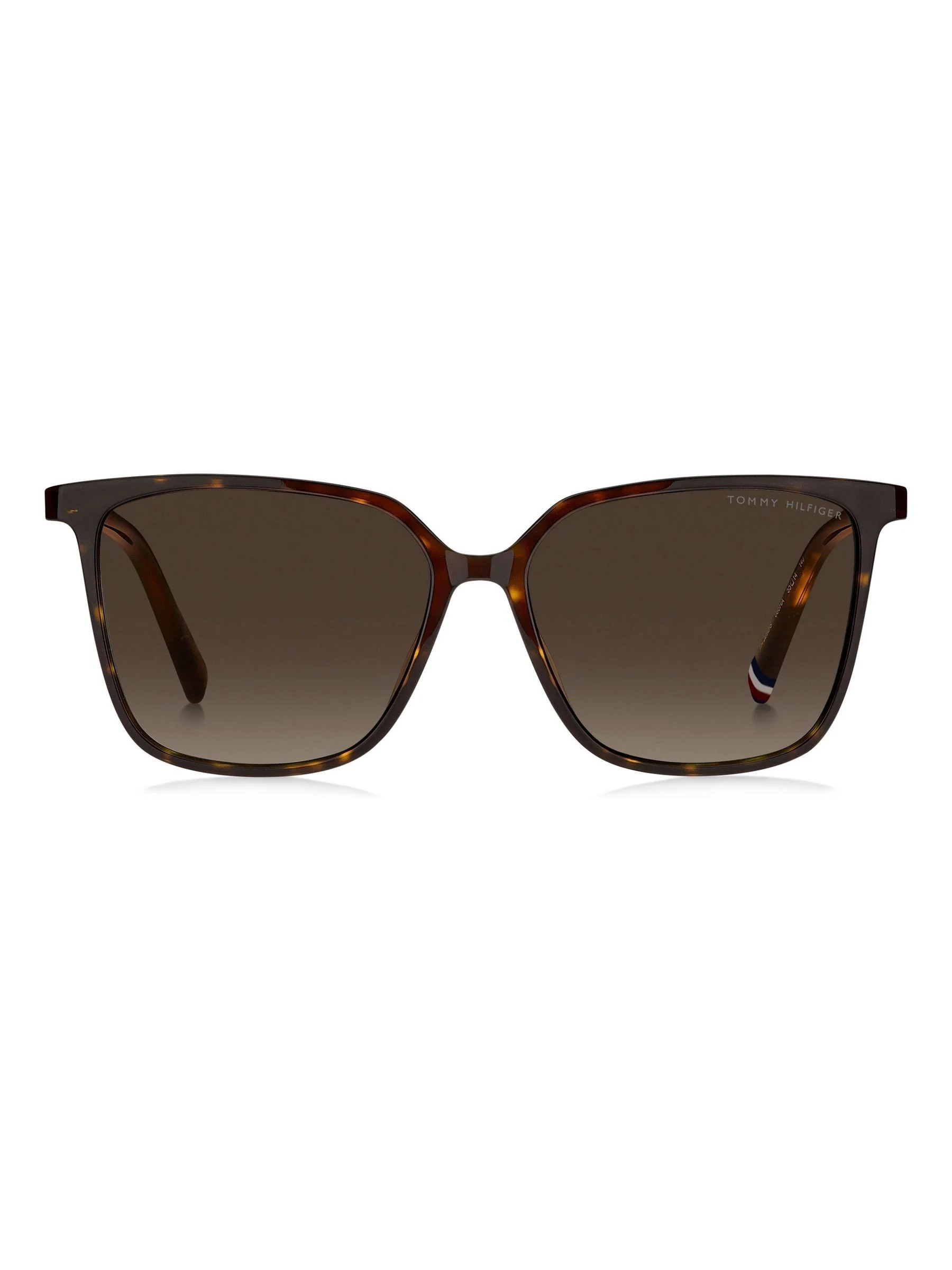 Tommy Hilfiger Cat Eye Sunglasses in Havana