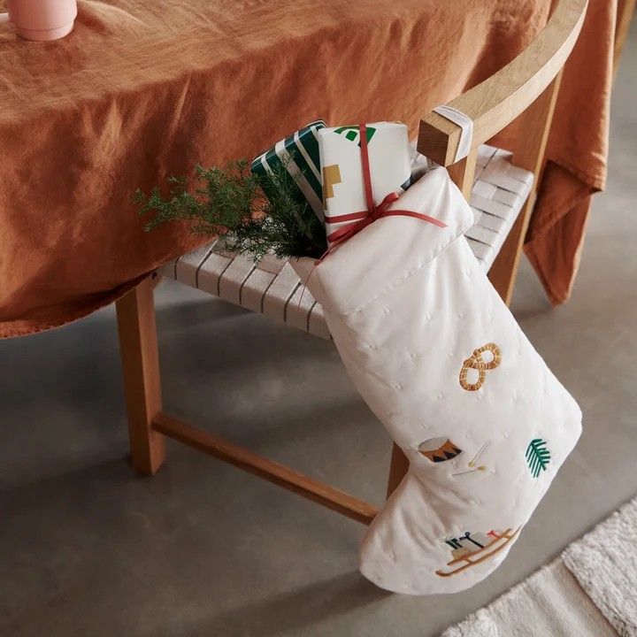 LIEWOOD - Basil Weihnachtssocke, tuscany rose