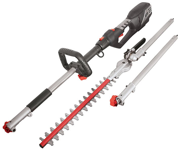 Taille-haies électrique sur perche Scheppach TPH900 900w