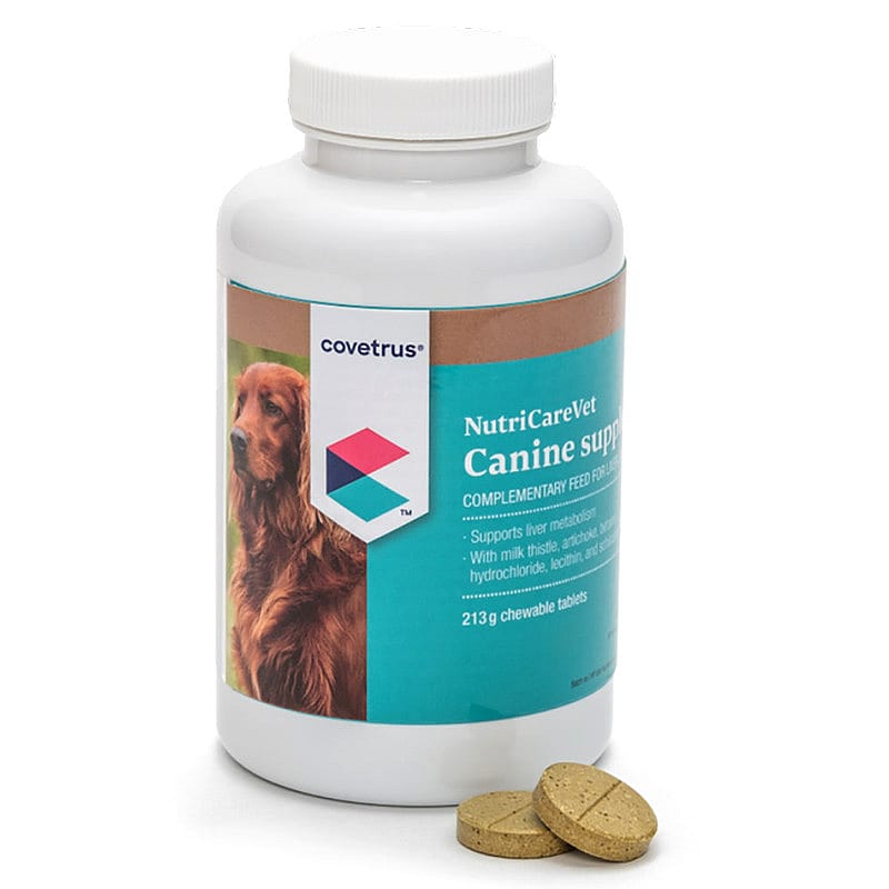 NutriCareVet Liver Support Hond 85 kauwtabletten | 13482