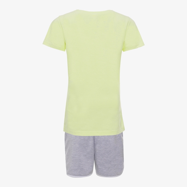 Osaga tweedelige meisjes sport set geel