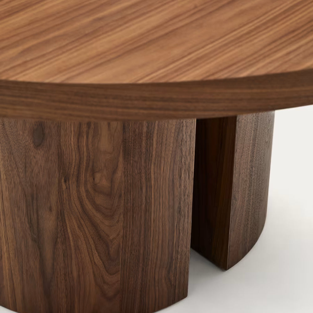 Kave Home Nealy Eettafel Ã 150 cm - Walnoot