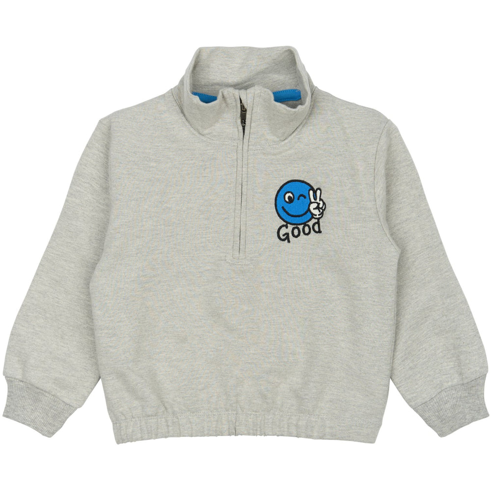 Køb THE NEW Siblings Light Grey Melange TNSTPal OS Sweatshirt