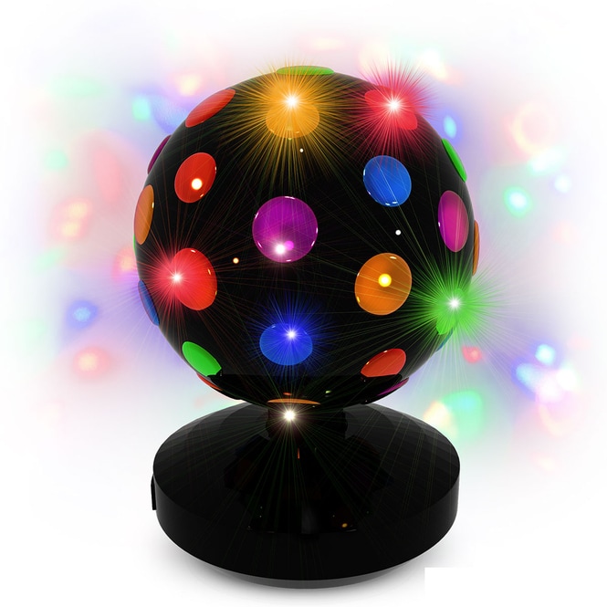Glitzer-Lampe Tornado - LED - Farbwechsel