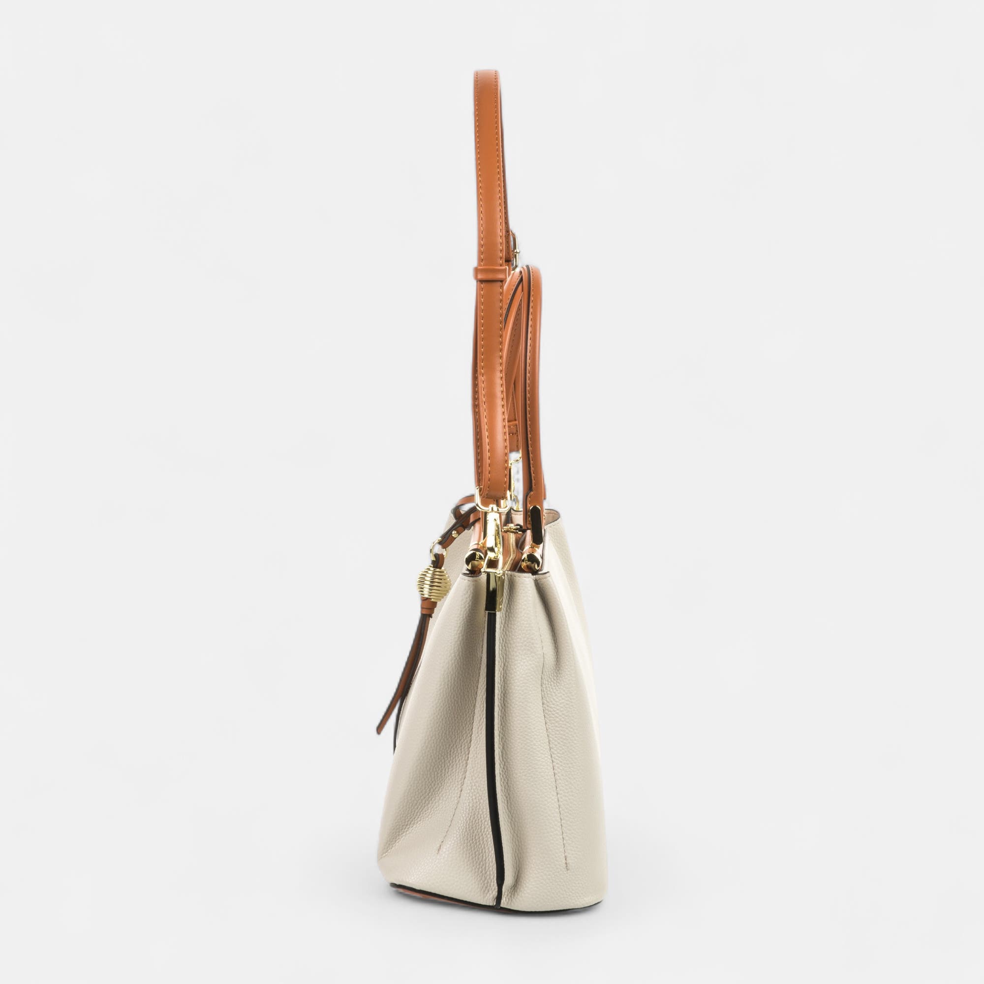 Sac à main beige