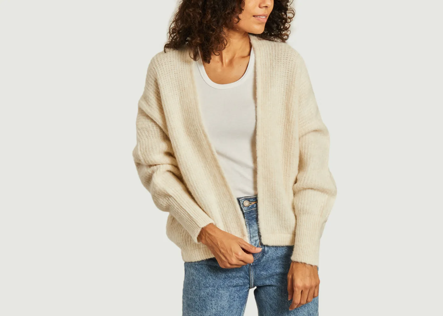 Gilet East en alpaga American Vintage