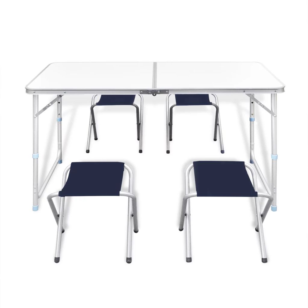 Mesa de campismo dobrável Vidaxl 120x60 cm