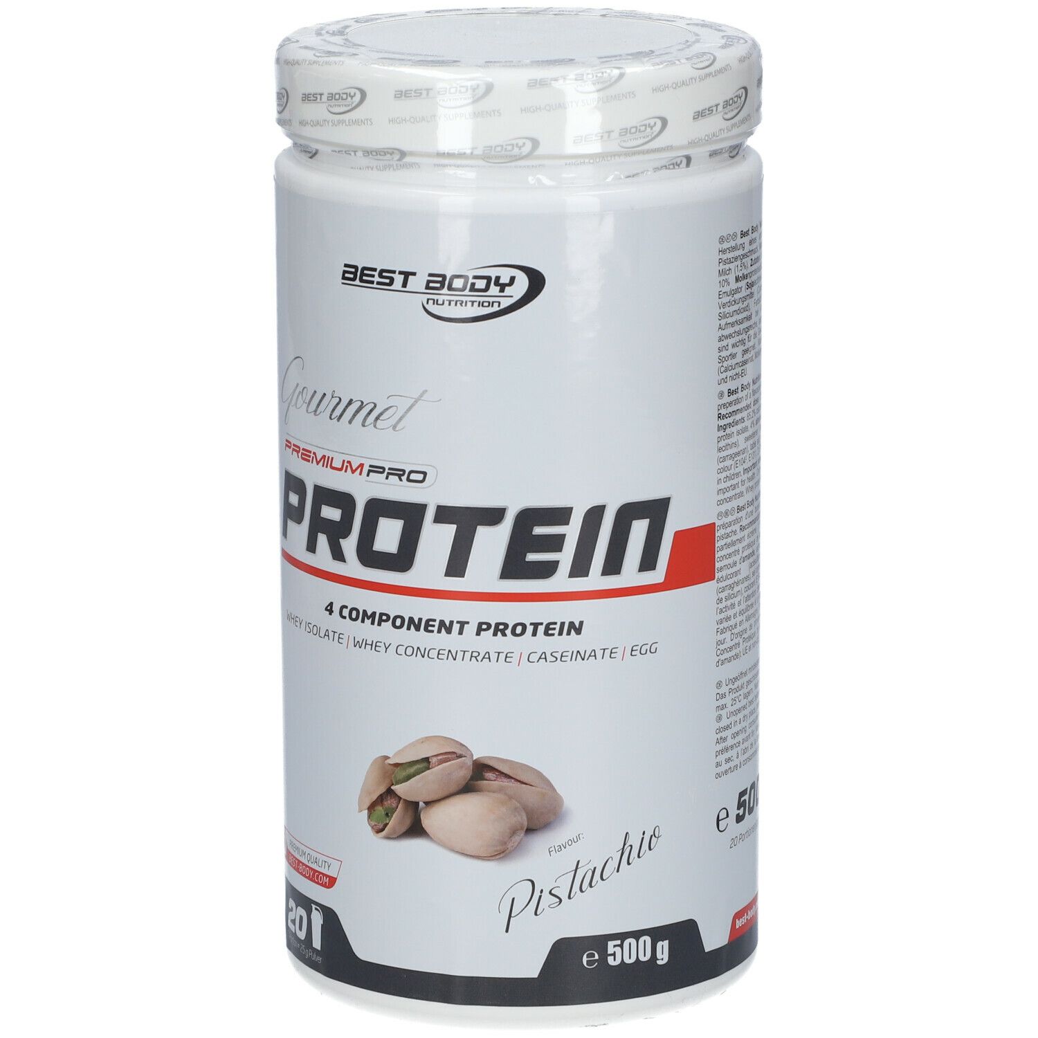 BEST BODY NUTRITION Gourmet PREMIUM PRO PROTEIN Pistachio