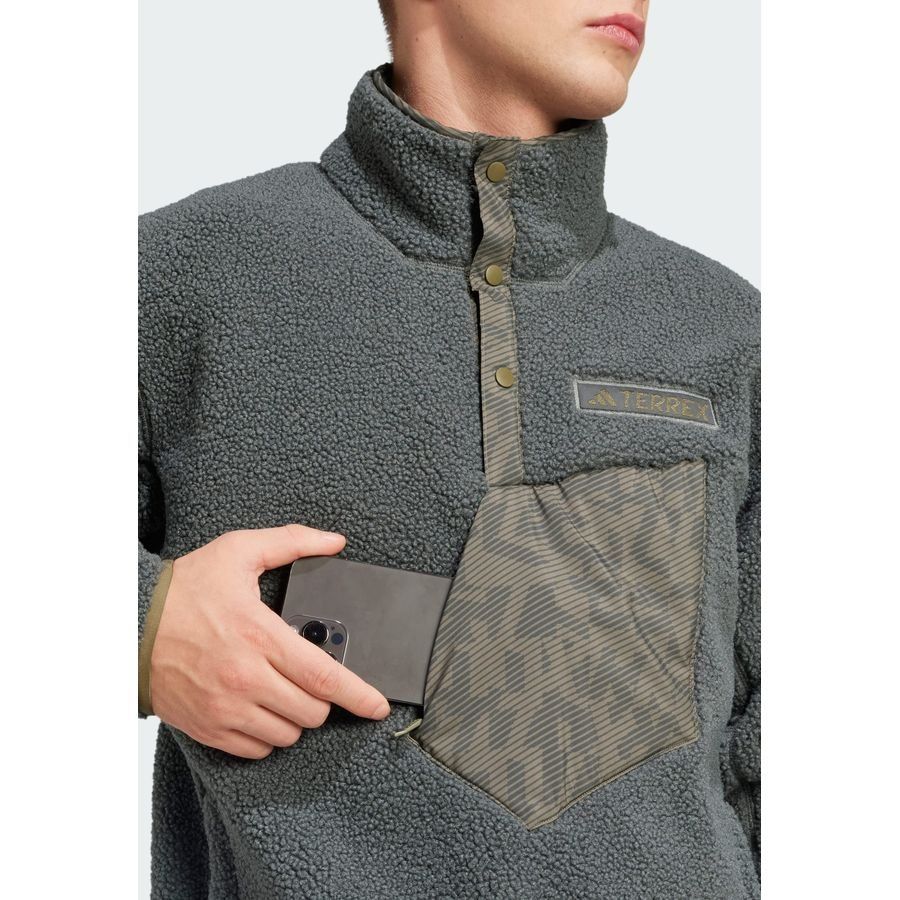 Adidas Sweat-shirt à capuche molleton épais Terrex Xploric