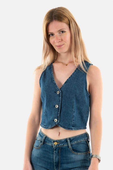 Blousons et vestes ichi dallas 200339 medium blue