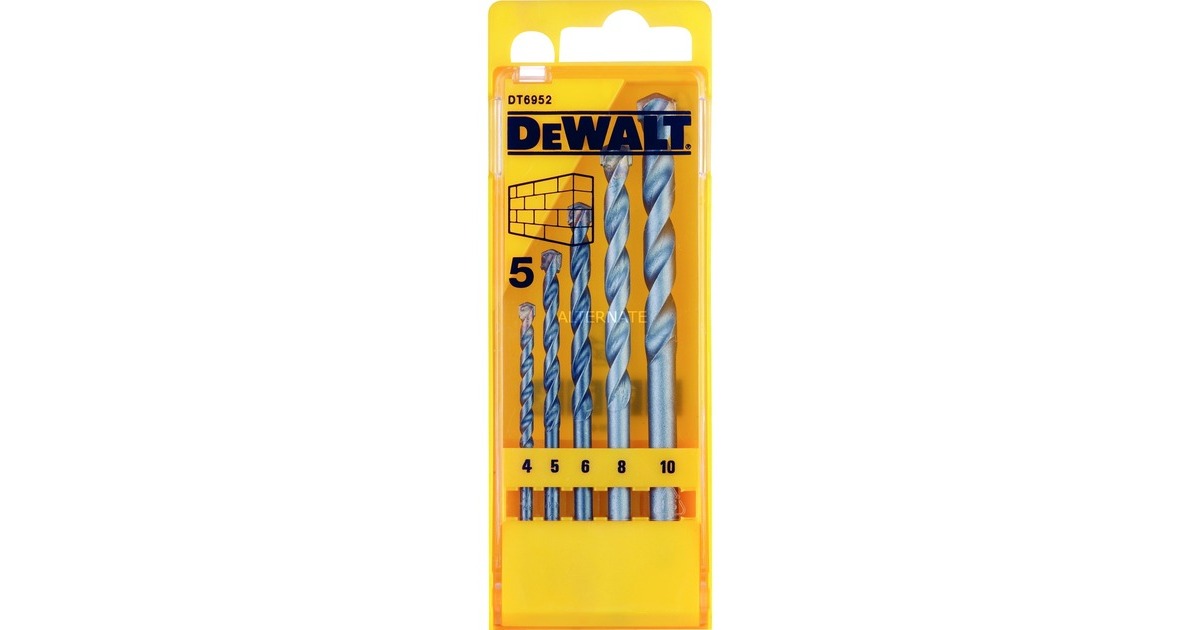 DEWALTDT6952 Steenborenset boorset  (5-delig)