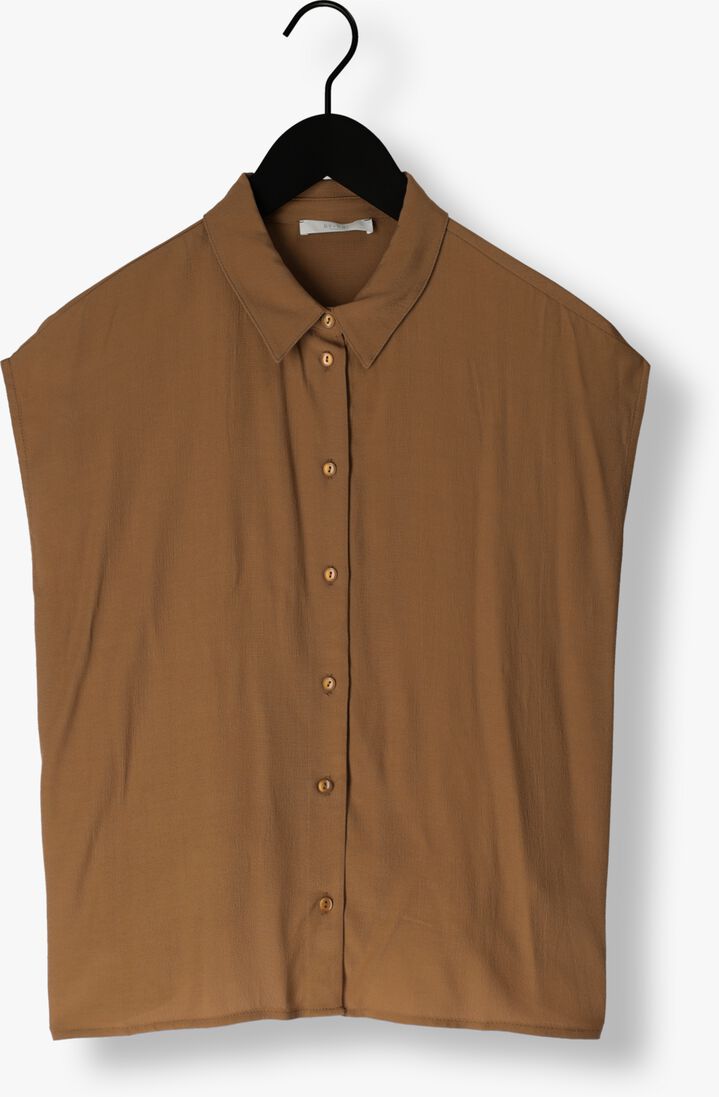BY-BAR khaki by-bar blouse kiek viscose top