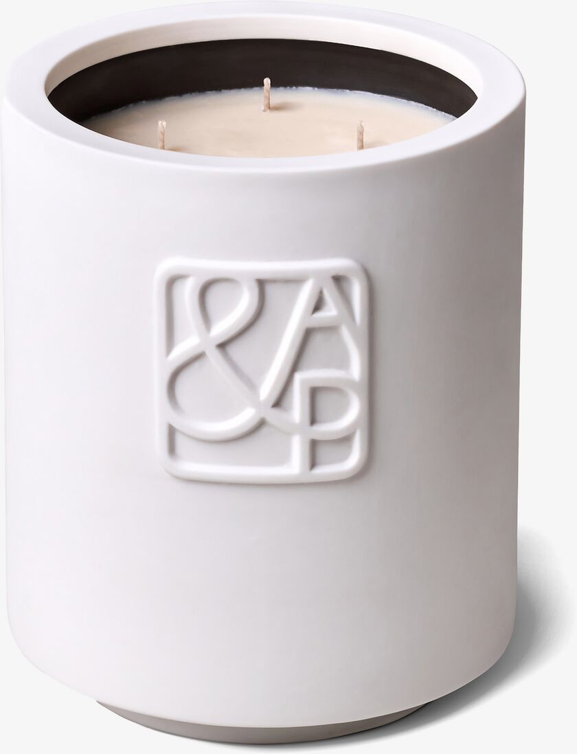 witte august & piers geurkaarsen libertine magnificent 1500gr - scented candle