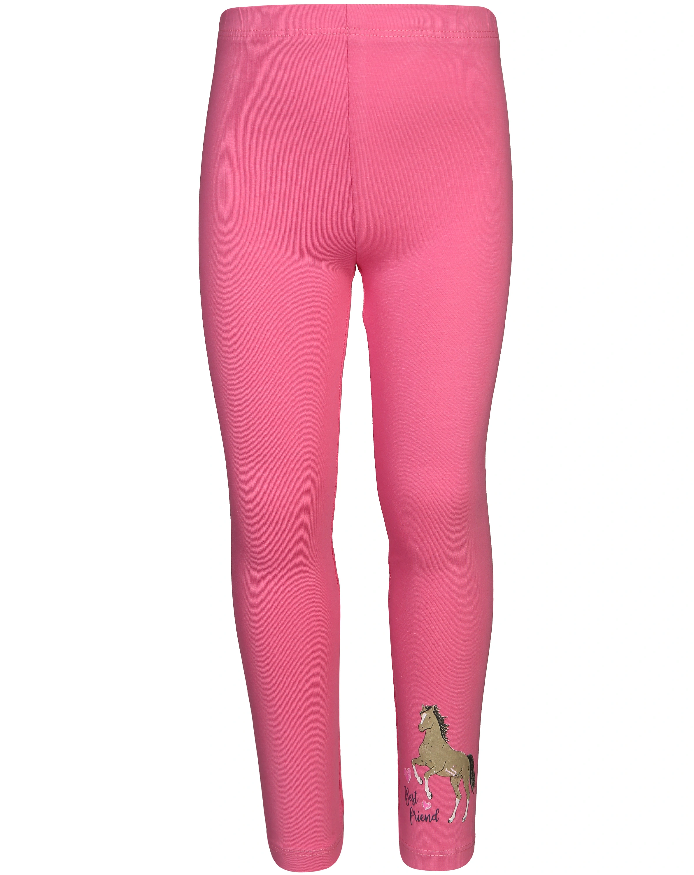 Leggings HORSES BEST FRIEND in bubble gum