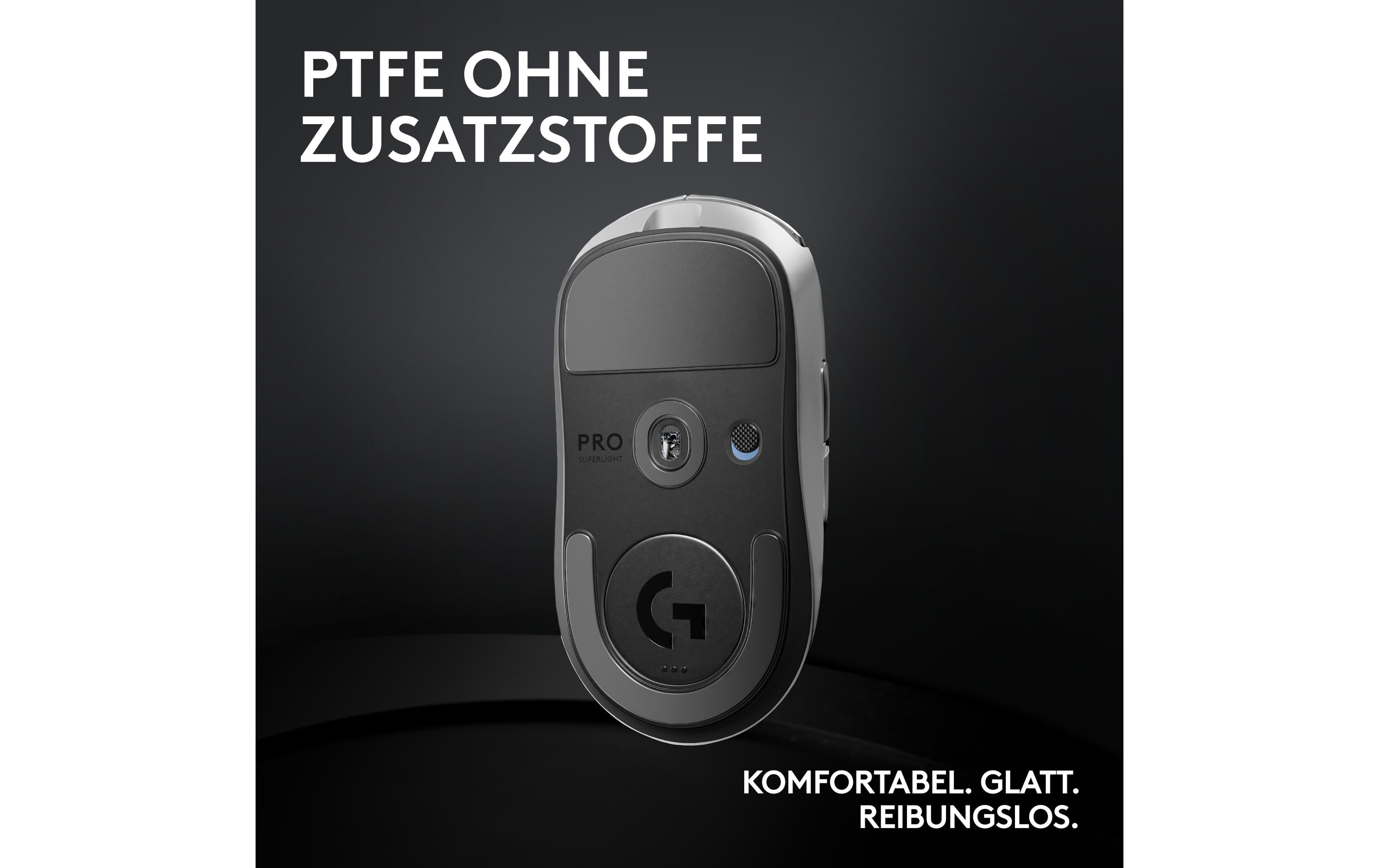Gaming-Maus Pro X Superlight 2 Lightspeed Weiss<br>Extrem leichte Gaming-Maus mit leistungsvoller Performance