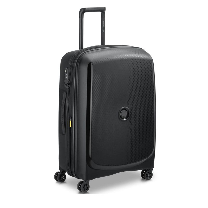 Valise rigide Belmont Plus Extensible 70 cm Matières Recyclées Noir