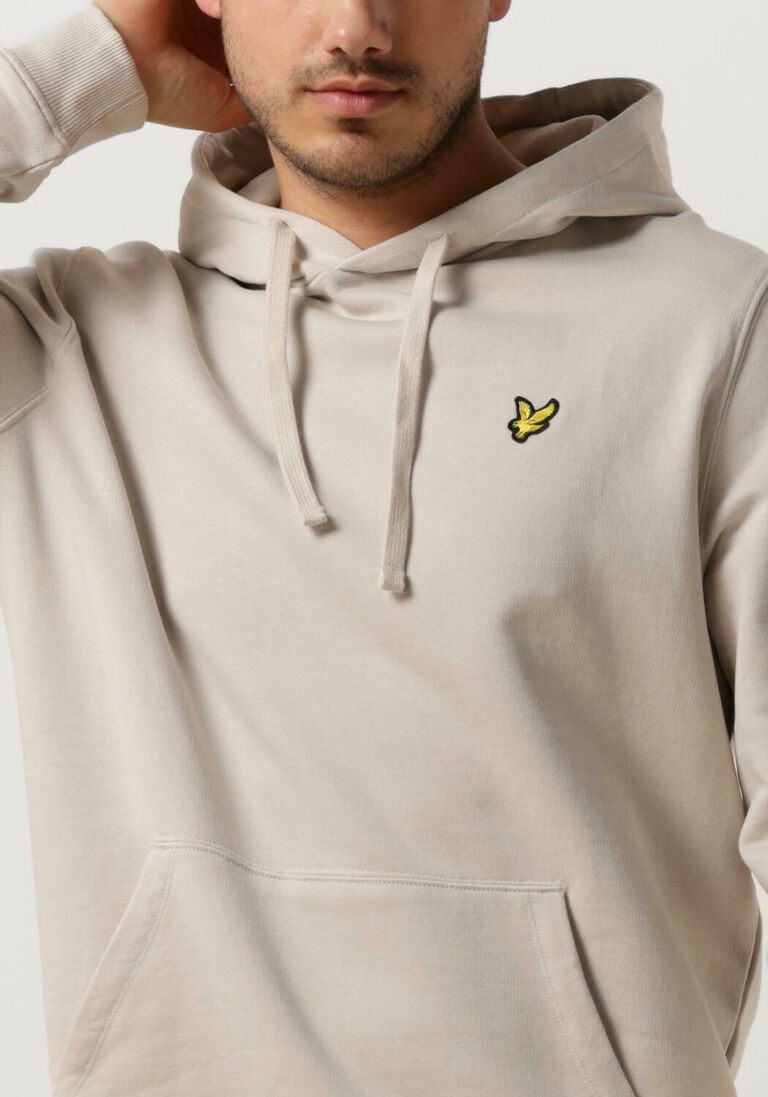 LYLE & SCOTT beige lyle & scott  pullover hoodie