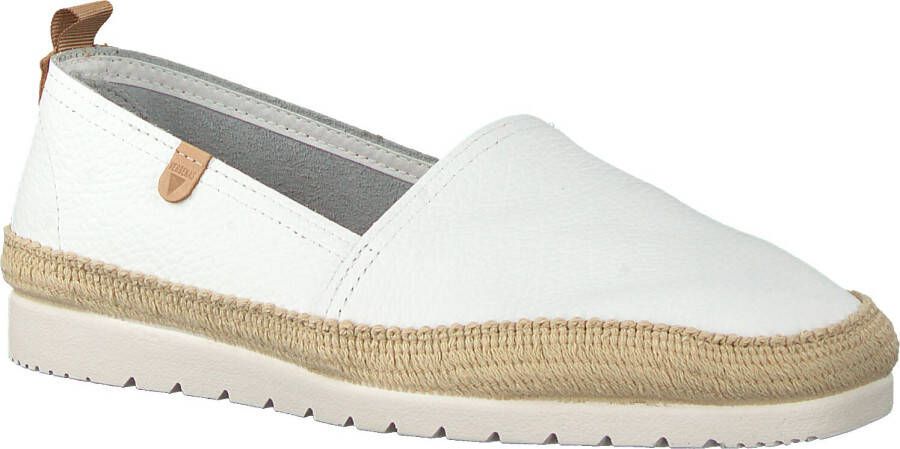 VERBENAS Espadrilles Dames Noa Maat: 42 Materiaal: Leer Kleur: Wit