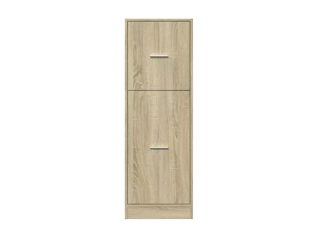Armoire d'apothicaire chêne sonoma 40x41x118 cm bois ingénierie