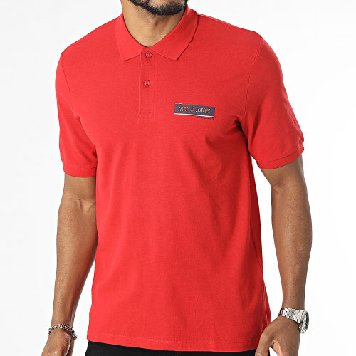 Polo Manches Courtes Adam Rouge