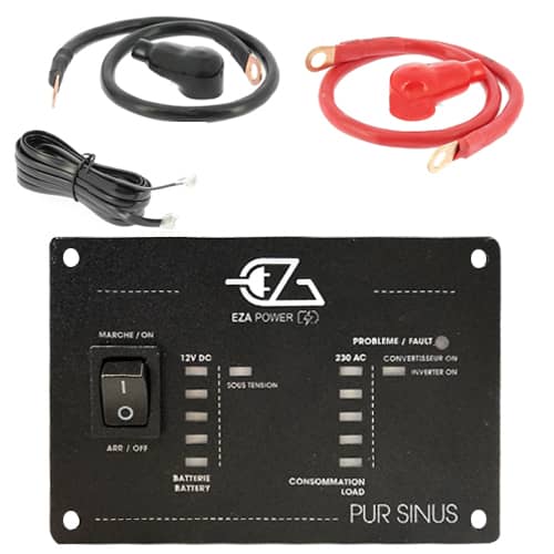 Convertisseur Pur Sinus 500W EZA avec commande déportée