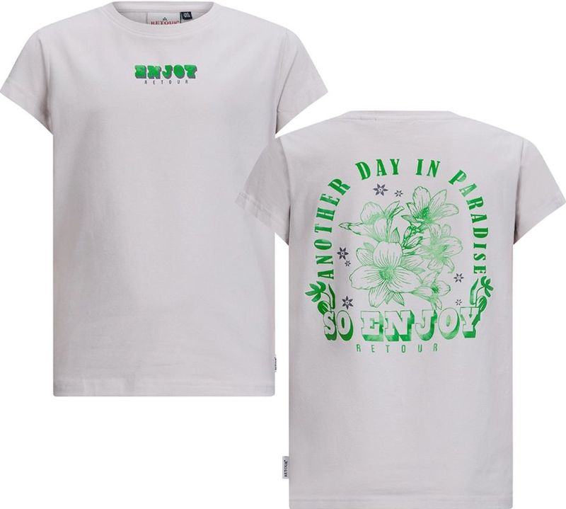 Retour meisjes t-shirt - Grijs