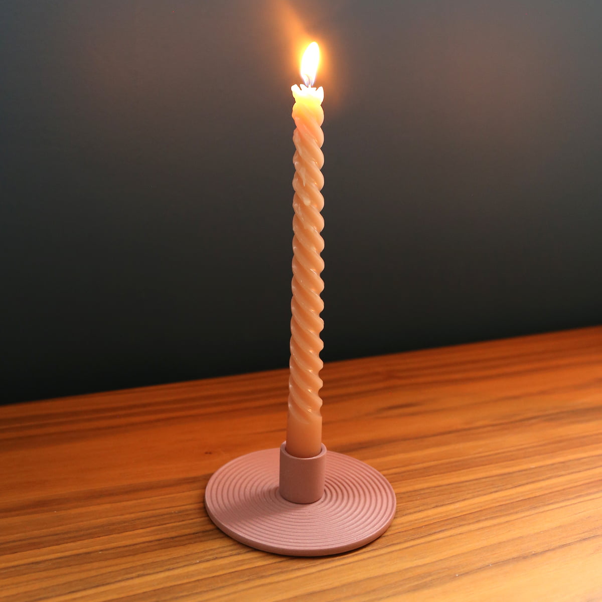 Cirkler 01 Kandelaar lichtgrijs