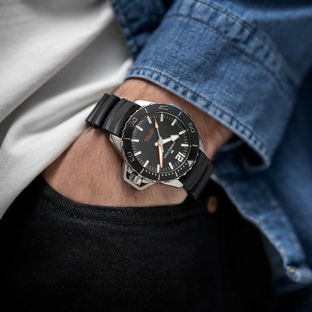 Hamilton Khaki Navy Frogman Auto 46