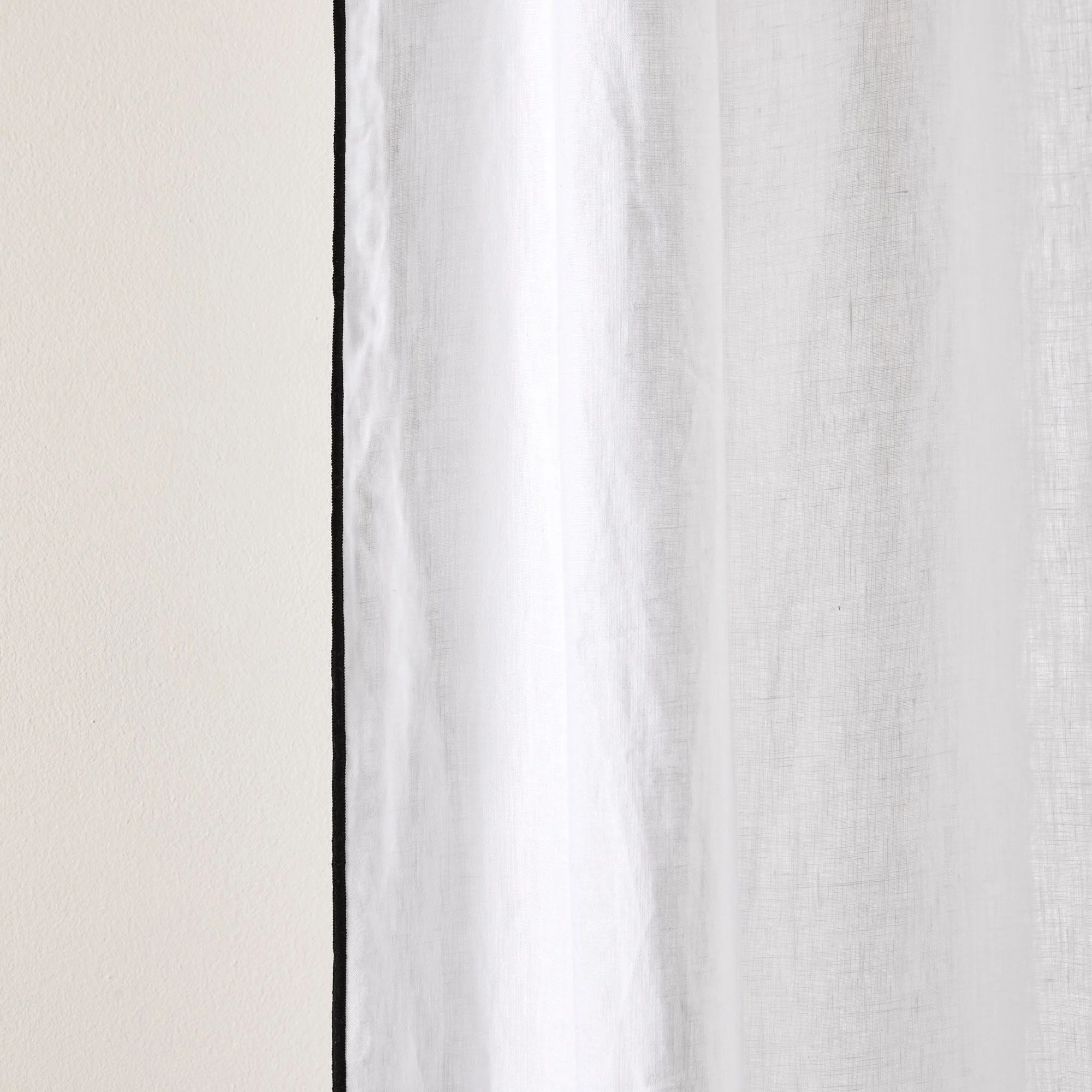 CARLINA - Rideau panneau | Blanc