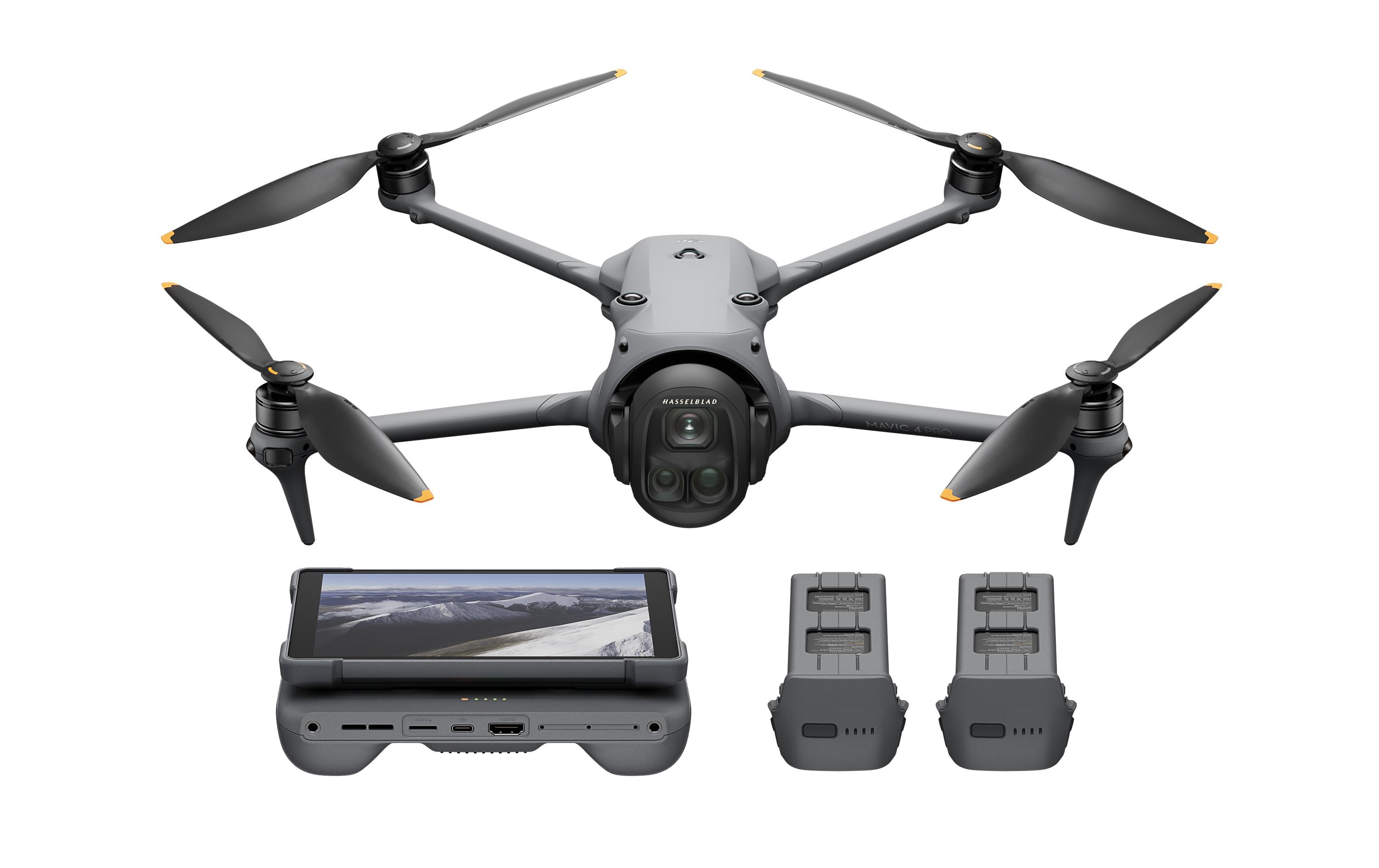Multikopter Mavic 4 Pro Creator Combo mit DJI RC 2 (C2 | CE)<br>Drohne für professionelle Luftaufnahmen mit 3 Kameras