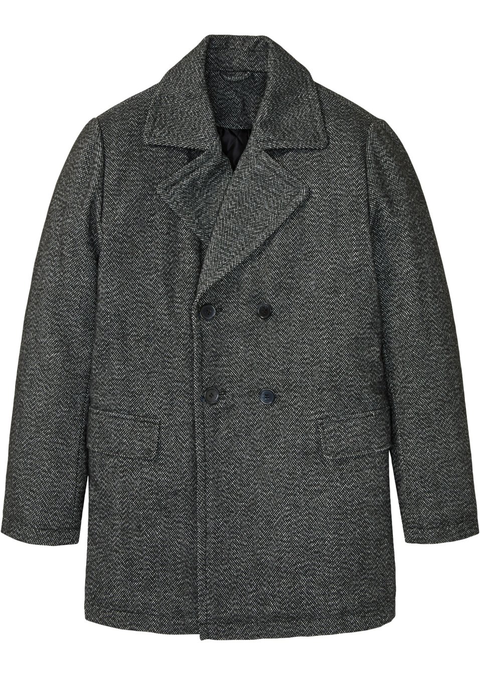 Veste caban en imitation laine