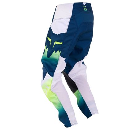 Pantalon cross Fox YOUTH 180 - FLORA - Bleu