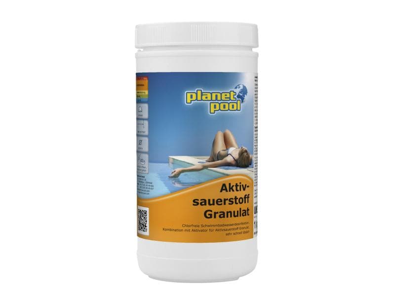 Planet Pool Aktivsauerstoff-Granulat 1 kg Sauerstoff-Komponente 1 Granulat