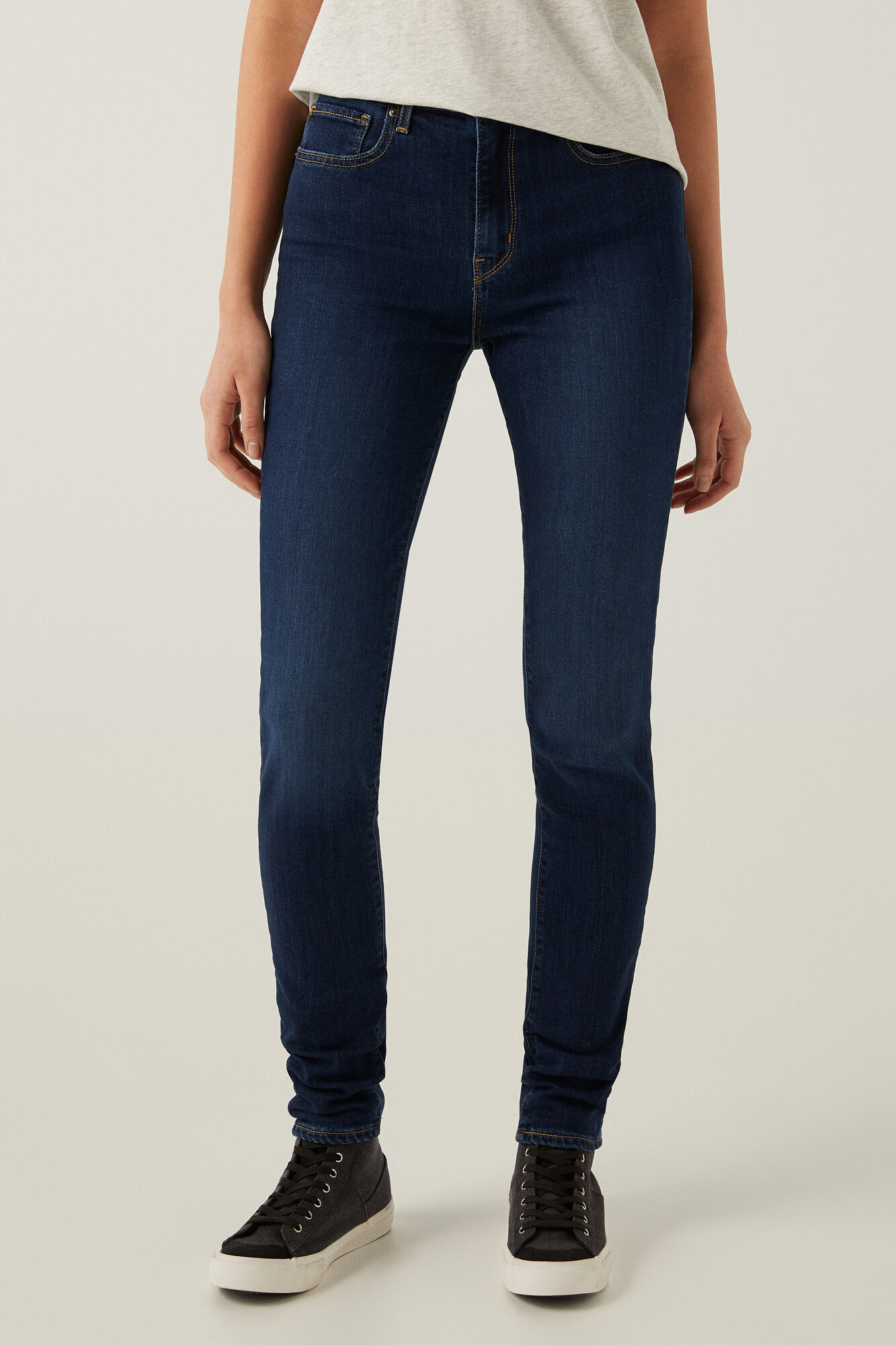 Calça jeans skinny de cintura alta 721™