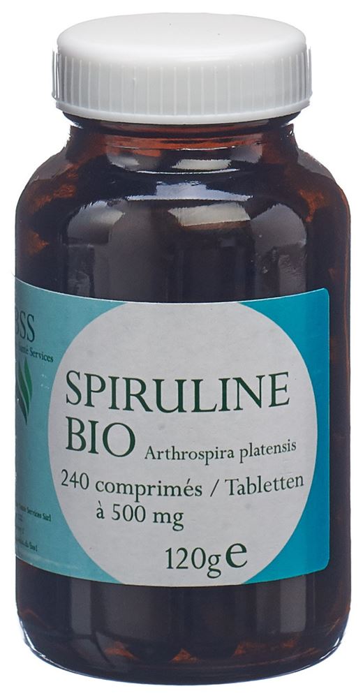 Spiruline comprimés 500 mg<br>240 Stück, bio